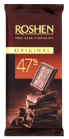 Шоколад Roshen Original чорний 85г