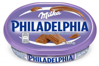 Крем-сир Philadelphia Milka з шоколадом 175г