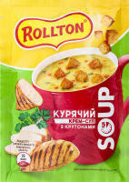 Крем-суп Rolton Курячий з крутонами 17г