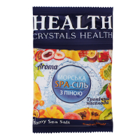 Морська SPA-сіль з піною для ванн Crystals Health Тропічна насолода, 600 г