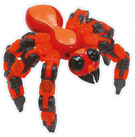 Іграшка Klixx Creaturez - Fidget Вогняна мураха червоно-блакитна