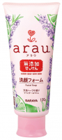 Пінка натуральна для вмивання всіх типів шкіри обличчя Arau 120 г