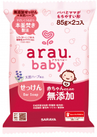 Мило Arau Baby кускове для купання малюків 85г 2шт