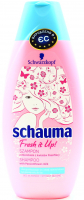 Шампунь для волосся жирного біля коренів та сухих кінчиків Schauma Fresh it up, 400 мл