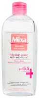 Міцелярна вода для чутливої шкіри обличчя Mixa Anti-irritations Проти подразнень, 400 мл