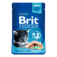 Корм для котів Brit Premium з куркою 100г