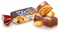 Цукерки Roshen Krock з арахісовою пастою ваг/кг.