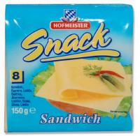 Сирний продукт Hofmeister Снек Сендвіч 150г