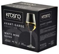Набір Krosno келихів для вина 390мл 6шт