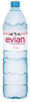 Вода мінеральна Evian 1,5л н/г