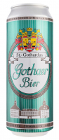 Пиво Gothaer світле з/б 0.5л