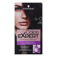 Крем-фарба стійка для волосся Schwarzkopf Color Expert з гіалуроновою кислотою №4-0 Темно-Каштановий