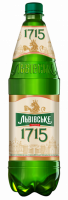 Пиво Львівське 1715 світле фільтроване 4.7% 1.15л 