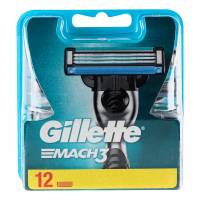 Касети змінні Gillette Mach3 12шт.