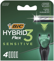 Станок для гоління BIC Hybrid 3 Flex Sensitive 4шт