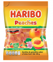 Цукерки Haribo Peaches з фруктовим смаком 80г 