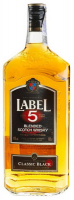 Віскі Label 5 Classic Black 40% 1л