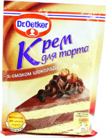 Крем для торта Dr.Oetker шоколадний 55г