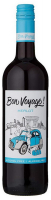 Вино Bon Voyage Merlot червоне напівсухе 0,5% 0,75л