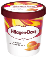 Морозиво Haagen-Dazs Манго і малина 400г