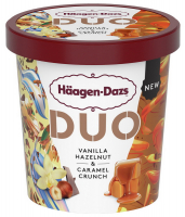 Морозиво Haagen-Dazs з фундуком і карамеллю 346г