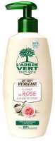 Зволожувальне молочко L'Arbre Vert з олією троянди 250 мл