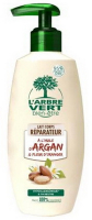 Відновлювальне молочко L'Arbre Vert з аргановою олією 250 мл