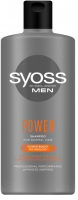 Шампунь для нормального волосся Syoss Men Power для чоловіків, 440 мл