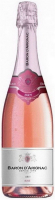 Вино ігристе Baron D`Arignac Dry Rose рожеве сухе 0,75л 
