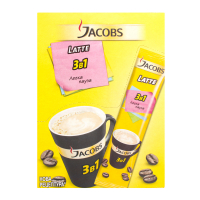 Напій кавовий Jacobs 3в1 Latte 13г х24