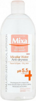 Міцелярна вода для сухої та чутливої шкіри обличчя Mixa Anti-Dryness, 400 мл