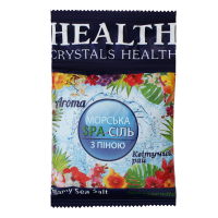 Морська SPA-сіль з піною для ванн Crystals Health Квітучий рай, 600 г
