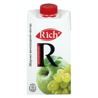 Нектар Rich Яблучно-виноградний 0,5л х12