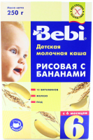 Каша Kolinska Bebi молочна, банан 300г 