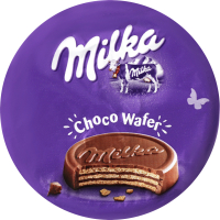 Вафлі Milka Choco Wafer з какао вкриті мол. шоколадом 30г