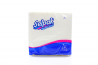 Серветки паперові столові Selpak Super Soft 33*33см Білі, 50 шт.