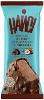 Морозиво Найсі Пломбір Шоколадний із ліщиною 80г