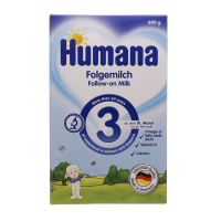 Суміш Humana Folgemilch 3 молочна з пребіотиками 600г х4