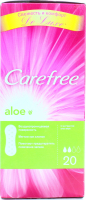 Щоденні гігієнічні прокладки Carefree Aloe, 20 шт.
