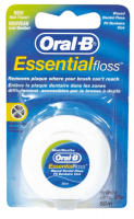 Зубна нитка з воском Oral-B Essential Floss, 50 м