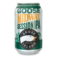 Пиво Goose Midway Session Ipa світле ж/б 0.33л х6