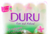 Мило косметичне тверде Duru Pure & Natural Комфорт, 4 шт.*85 г