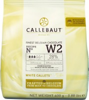 Шоколад Callebaut білий 28% 400г х7