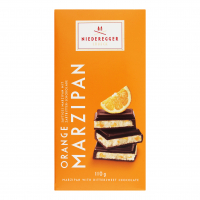 Шоколад Niederegger марципан з апельсином 110г