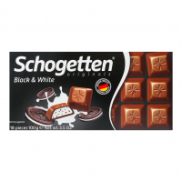 Шоколад Schogetten Black& White 100г 