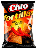 Чіпси Chio Tortilla Hot Chili 110г