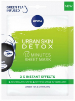 Маска Nivea Aqua д/обличчя ткан. Urban Skin Detox 1шт