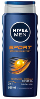 Гель Nivea Men для душу Sport Fresh Effect 24H 500мл