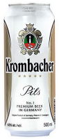 Пиво Krombacher Pils світле з/б 0.5л
