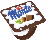 Десерт Zott Monte Шоколад з горіхами 100г